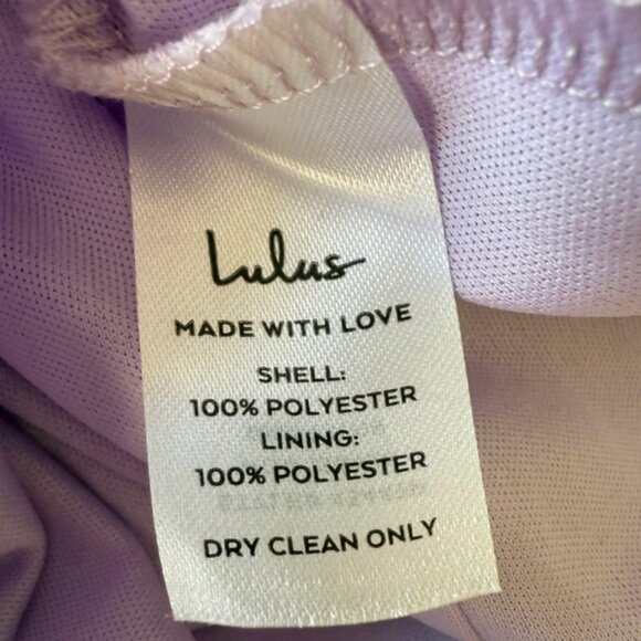 Lulus garden meandering Floral Lavender Maxi Dress sleeveless comfortable size M - Picture 8 of 9